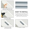 HonGien 10 Pack Grey Kitchen Drawer Handles, Flat Cabinet Handles,