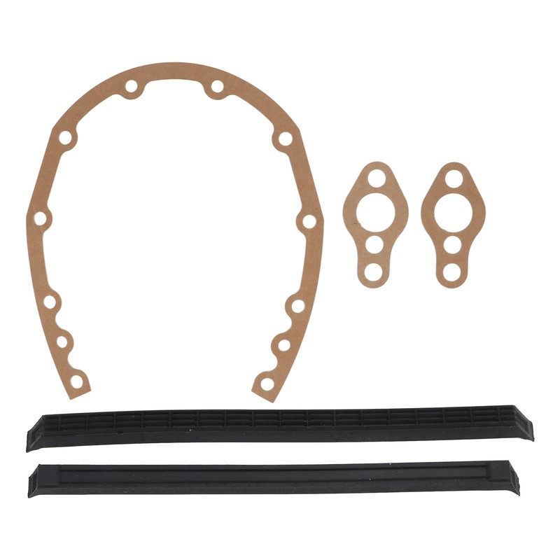 Timing Chain Cover Gasket Seal Bolts Kit Metal for SBC