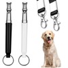 2 Pack Professional Dog Whistle – Normalized Frequency Dog Whistle