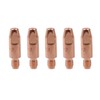 1 Shroud & 5 x 0.6mm Round Contact Tips MIG
