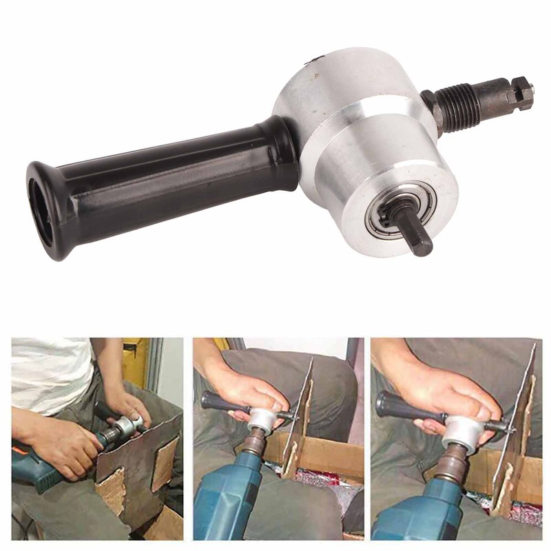 Sheet Metal Nibbler Double Headed 160a Metal Cutting Tool Drill