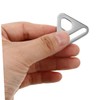 Abaodam 15pcs Stainless Steel Outdoor Expansion Buckles Canopy Triangle Buckles