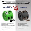 AUTMATCH Winch Cable Hook Stopper (2 Pack), Silicone Rubber Winch