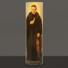 THE SAINTS COLLECTION St Peregrine, LED Flameless Devotional Prayer Candle