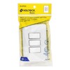 Volteck Basic PA-APTR-B, Placa armada con 3 interruptores sencillos línea