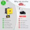 dbest Products Quik Cart - Cajón Plegable con Ruedas para