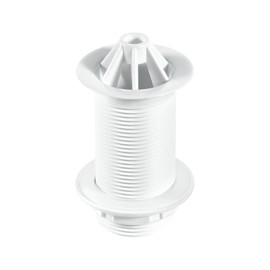 McAlpine WU10 Domed Flange Urinal Waste, White