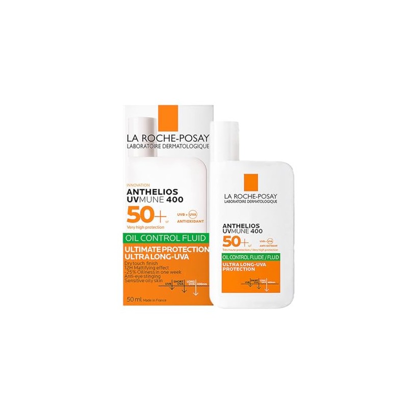 La Roche-Posay Anthelios Oil Control Protector Solar Fluido FPS50 50ml