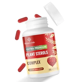 Itharoventis Plant Sterols Supplements with Omega3, Red Yeast Rice, Bergamot Orange, Garlic - Advenced Absorption Formula - 90 Softgels