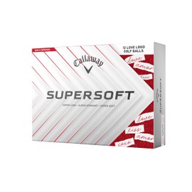 Callaway Golf Supersoft Golf Balls (2025, Valentine)