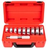 Jiimee 10pcs Bearing Race and Seal Driver Set, Bearing Press