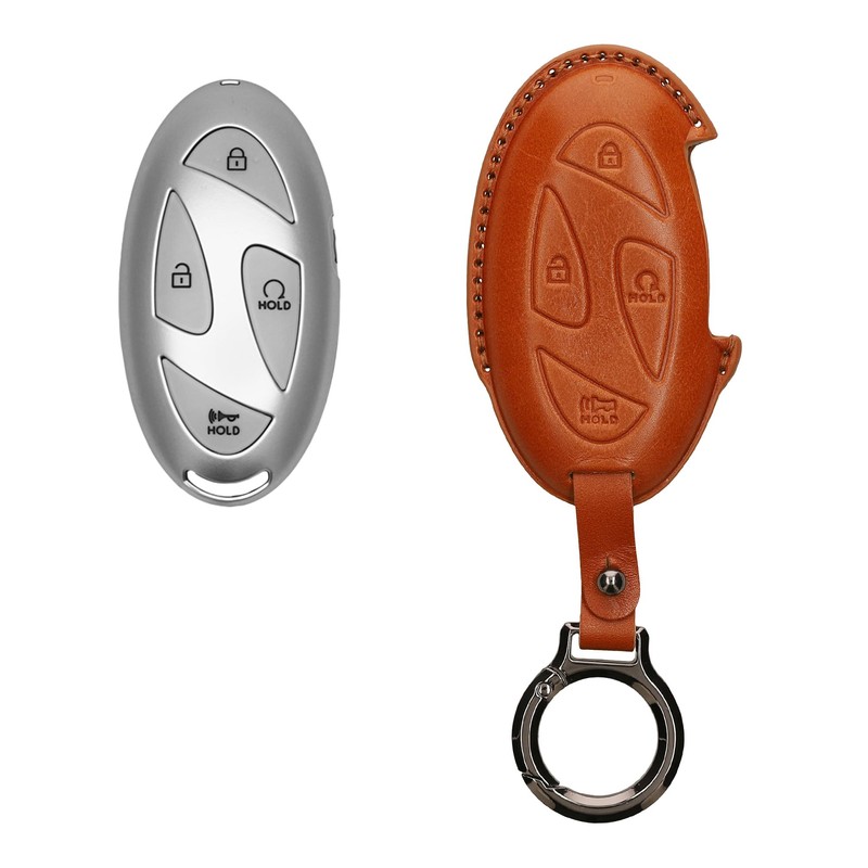 kwmobile Key Case for Hyundai 7-Button Ioniq 6 Grandeur GN7