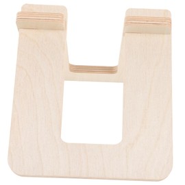 Gatuida DIY Wooden Bike Holder Durable Scooter Parking Rack Stand for Balance Bike Easy to Install Lightweight for Indoor and Outdoor Use