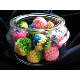 KittiCorner NEW BATCH:  Assortment Bag of FIVE (5) Handmade Cat Toys