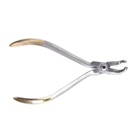 Alicates de extracción de soporte posterior con punta de corte, alicates de carburo de tungsteno de ángel para soportes laterales internos y posteriores de los dientes