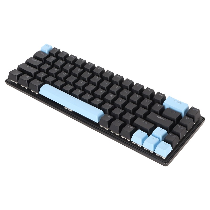 Gaming Keyboard USB 68 Keys Blue Switch N Key Rollover