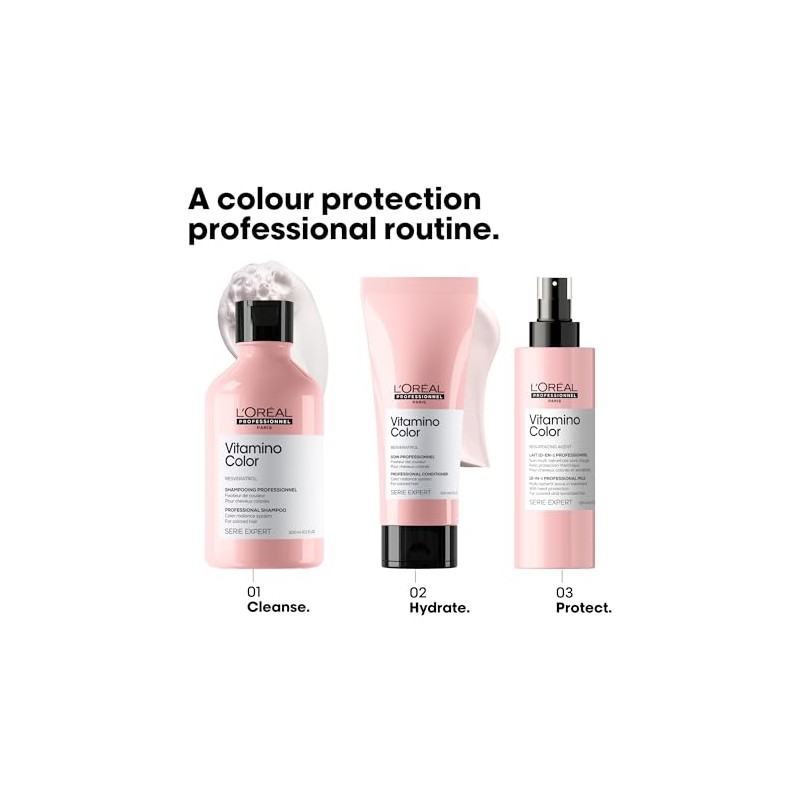 L'Oreal Professionnel Vitamino Color Shampoo 500ml & Vitamino Color Conditioner