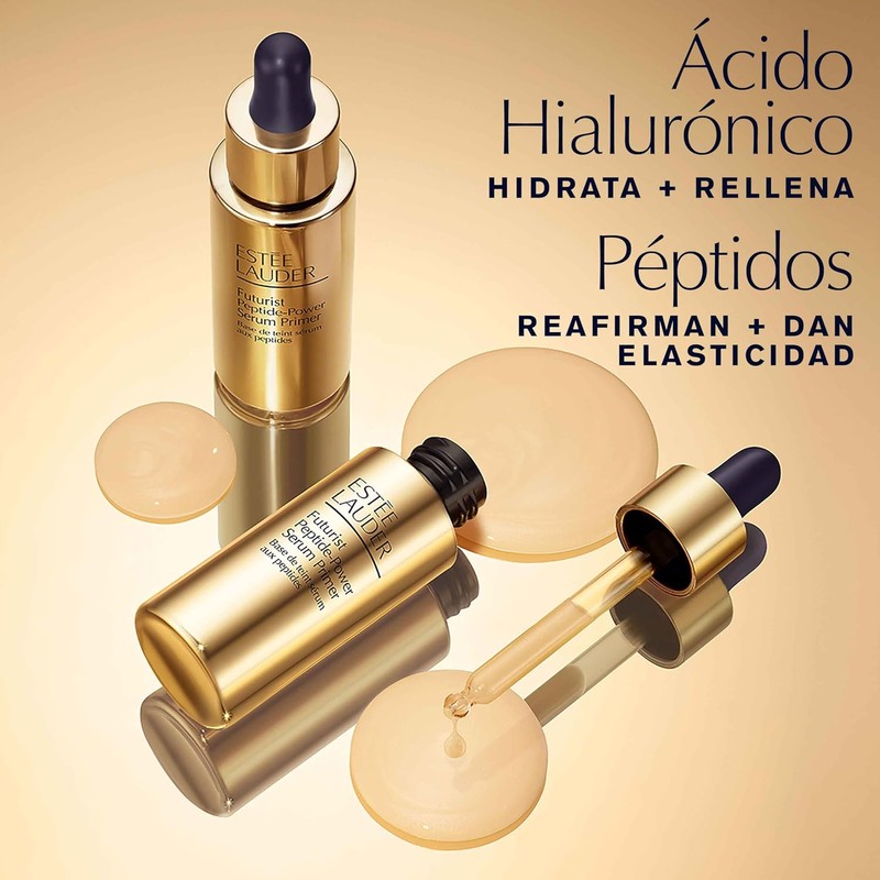Futurist Peptide-Power Sérum y Prebase de Estée Lauder – Hidratación