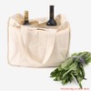 Tote Bag, Canvas Tote Bag Reusable Grocery Bag Large Capacity