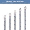 Faucet Supply Lines 3/8" to 3/8" Female Compression Thread 1