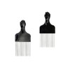 2pcs Hairdressing Comb Detangling Comb Wide Tooth Comb Male Rake