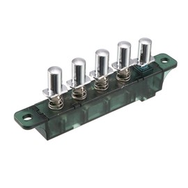 Sourcingmap AC 250V 4A 3-Interlock 1-Reset 1-Latching 5 Keys Switch for Range Hood