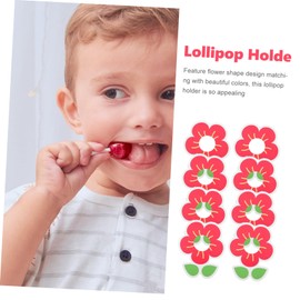 50pcs Shape Lollipop Holders Kids Party Favors Candy Holder Cards for Children Student Party Supplies