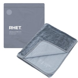 RHET Microfiber Cloth, Large Cloth for Car Washing and Water Wiping [20% Nylon Formulated Absorbent Cloth], Large, 35.4 x 27.6 inches (900 x 700 mm), Made in Japan