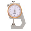 Flat Head Thickness Gauge 0 to 10mm Range Round Dial