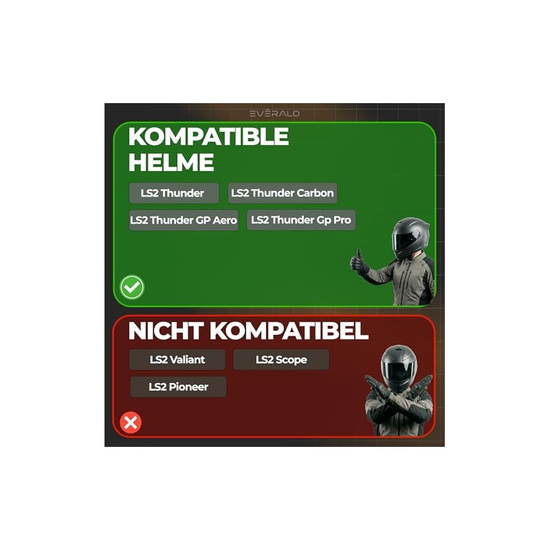 Compatible with Pinlock Visor LS2 FF805 - Thunder - Thunder