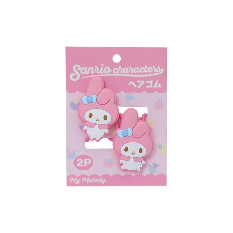 I Planning Sanrio Characters Hair Rubber 2-Piece Set, My Melody