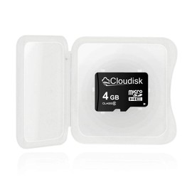 Cloudisk Micro SD Card 4GB Flash Memory Card Micro SDHC C6 (4 GB)