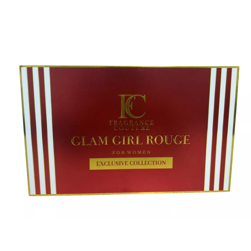 FRAGRANCE COUTURE GLAM GIRL ROUGE FOR WOMEN 3-Pieces Gift Set