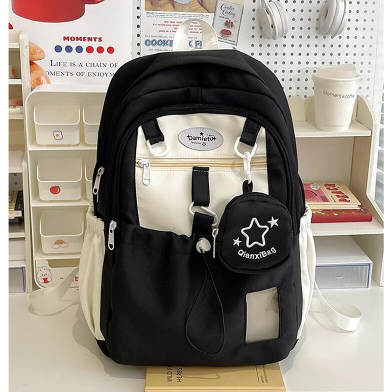 Goylmc Cute Backpack, Travel Double Shoulder Bag, Laptop Backpack for