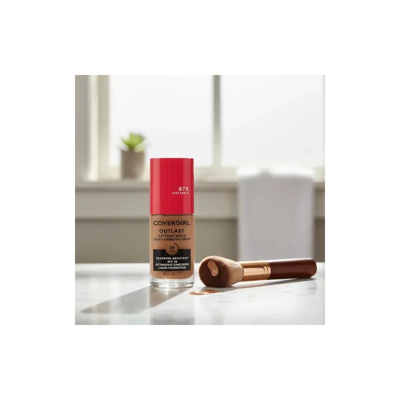 Covergirl Outlast Extreme Wear 24hr 3-in-1 Foundation 875 Soft Sable