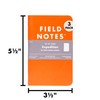 Field Notes: Expedition 3-Pack Waterproof Notebook with Dot-Graph Paper -