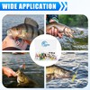 Fishing Lures Spinnerbait Kit, Rooster Tail Fishing Lures Inline Spinner