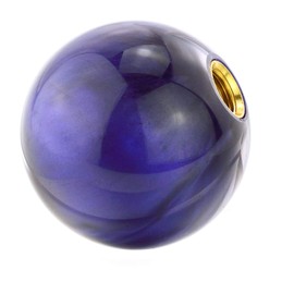 Abfer Ball Shift Knob Car Gear Stick Shifter Knobs Shifting Lever Replacement Fit Automatic Manual Transmission Vehicles (Purple)