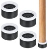 Wensdr 4 Packs 1.7-2.2" Adjustable Furniture Risers Anti Slip Rubber