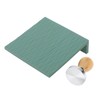 Coffee Tamper Set 58mm Beech Handle Coffee Hammer Embossed Tamping