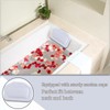 Bath Pillow With 3 Strong Suction Cups, Soft Waterproof Bathroom