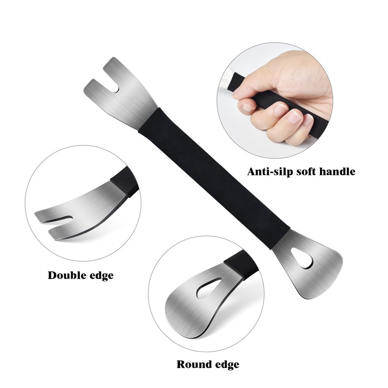 Wigoo Trim Removal Tool Metal Pry Tool - Professional Auto