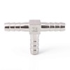 Metaland Stainless Steel 5/8" Hose Barb Tee 3 Way T