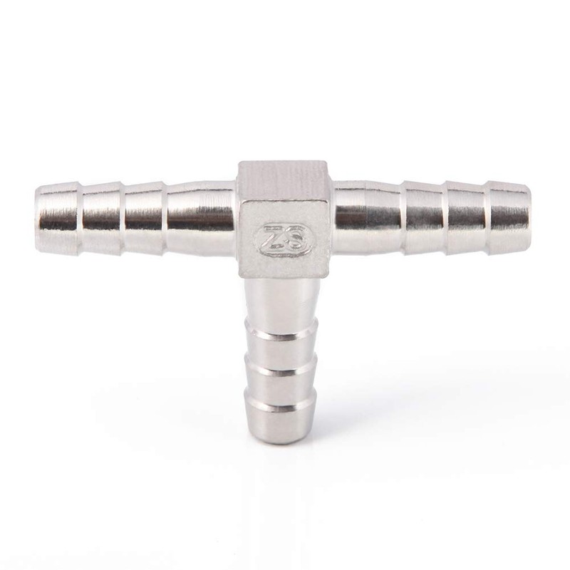 Metaland Stainless Steel 5/8" Hose Barb Tee 3 Way T