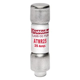 FERRAZ SHAWMUT ATMR25 Fast Acting, Class CC, Fuse, 25-AMP, 600 VAC, 13/32" X 1 1/2"