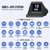 OBD2 Digital Speedometer Heads Up Display for Car OBD2 &