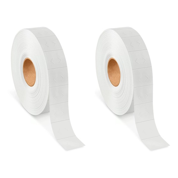 2 Rolls Pricing Labels for Monarch 1136 Two-Line Pricemarker -