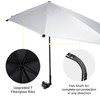 G4Free UPF 50+ Adjustable Beach Umbrella XL with Universal Clamp