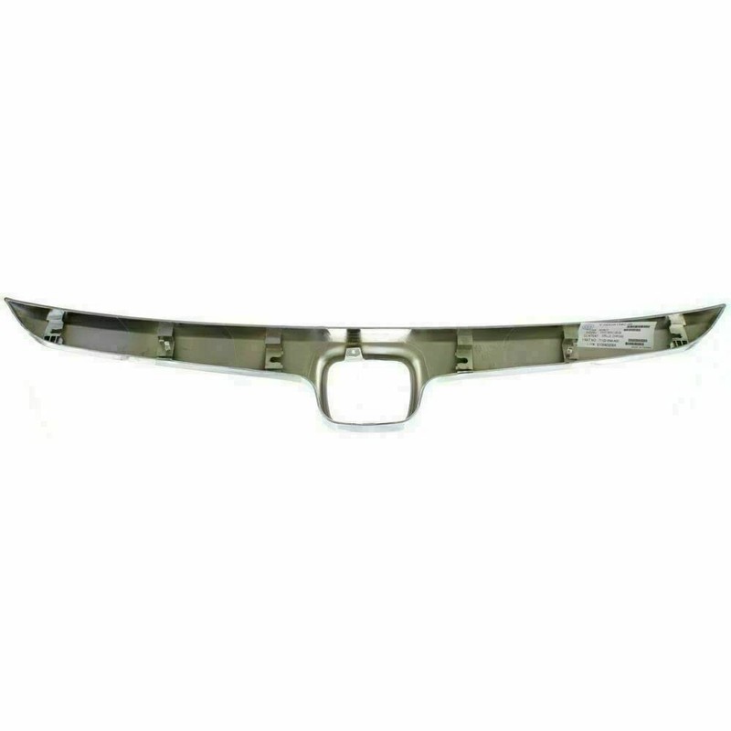 US AUTO PARTS PLUS New Front Grille Bright Chrome Shell