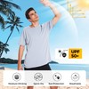 3 Pack Workout Shirts for Men Short Sleeve UPF 50+